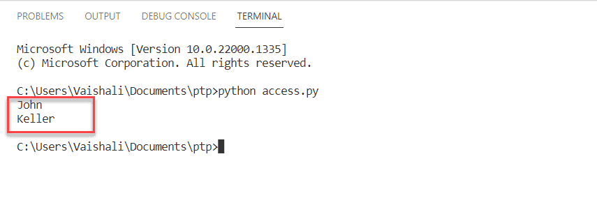 Python Dictionary 4 Accessing element from dictionary in python