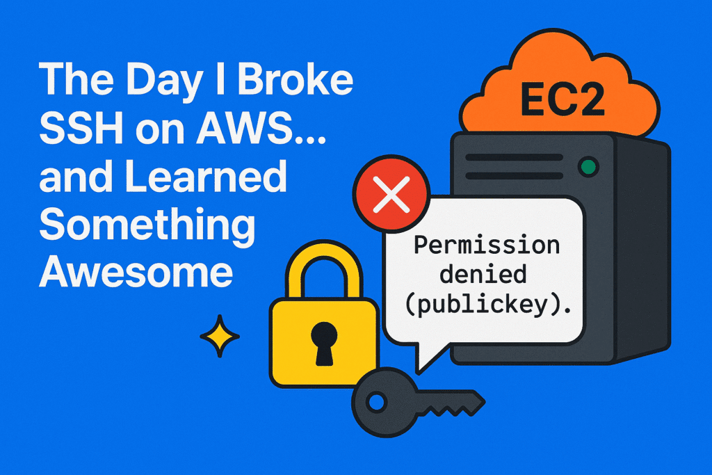 The day I broke SSH on AWS