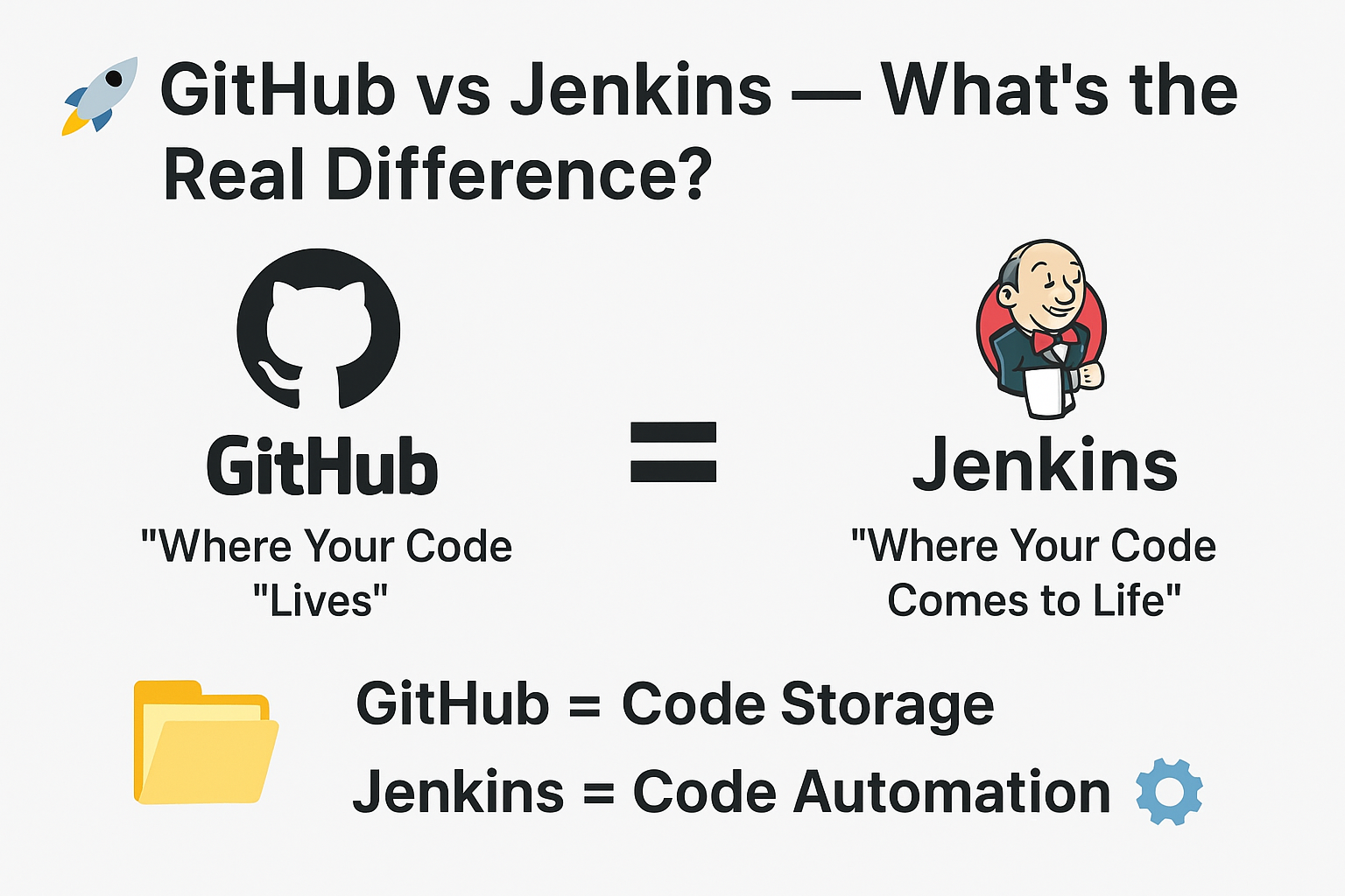 Github Vs Jenkins
