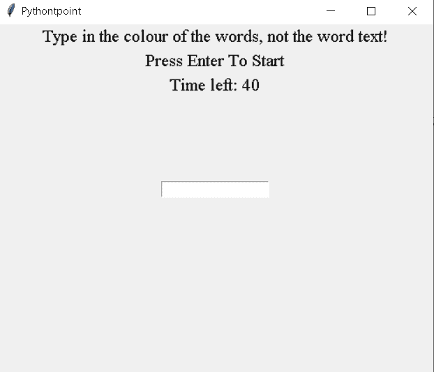 Python Tkinter Color Game 1 Python Tkinter Color Game