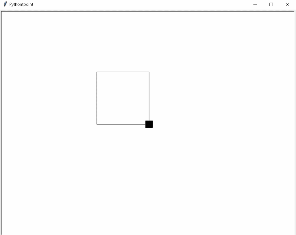 Python Turtle Square 3 Python turtle square example