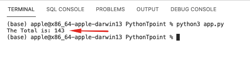 Python Loops 5 Python Total of Number using For Loop